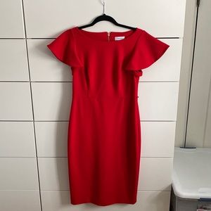 BNWOT flutter sleeve dress